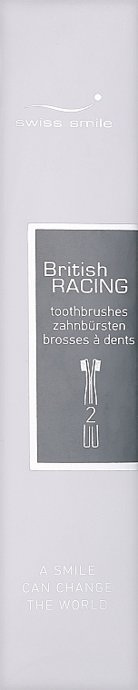 Zahnbürsten sensitiv weich in schwarz und grün 2 St. - Swiss Smile Herbal Bliss Two Toothbrushes — Bild N1