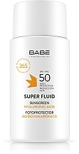 Düfte, Parfümerie und Kosmetik Sonnenschutzfluid für das Gesicht SPF 50+ - Babe Laboratorios