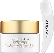 Düfte, Parfümerie und Kosmetik Feuchtigkeitsspendende Augencreme für den Tag - Alqvimia Essentially Beautiful Eye Contour Moisturizing Day Cream