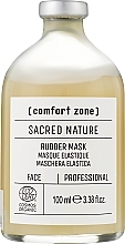 Feuchtigkeitsspendende Massagemaske für das Gesicht mit elastischer Textur und Lifting-Effekt - Comfort Zone Sacred Nature Rubber Mask — Bild N1