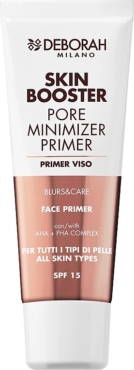 Mattierender Primer - Deborah Skin Booster Pore Minimizer Primer SPF15  — Bild N1