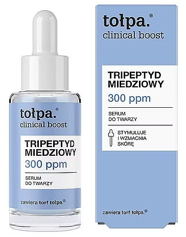 Gesichtsserum - Tolpa Clinical Boost Tripeptyd Miedziowy 300 ppm	 — Bild N1