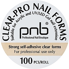 Düfte, Parfümerie und Kosmetik Schablonen für Maniküre transparent - PNB Clear-Pro