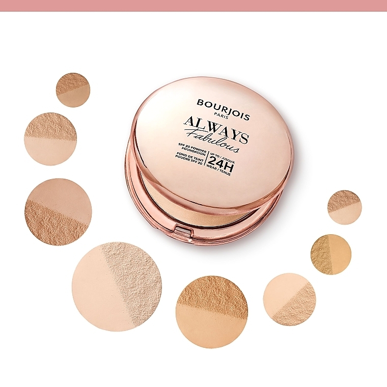 Gesichtspuder - Bourjois Paris Always Fabulous SPF 20 Powder Foundation  — Bild N9