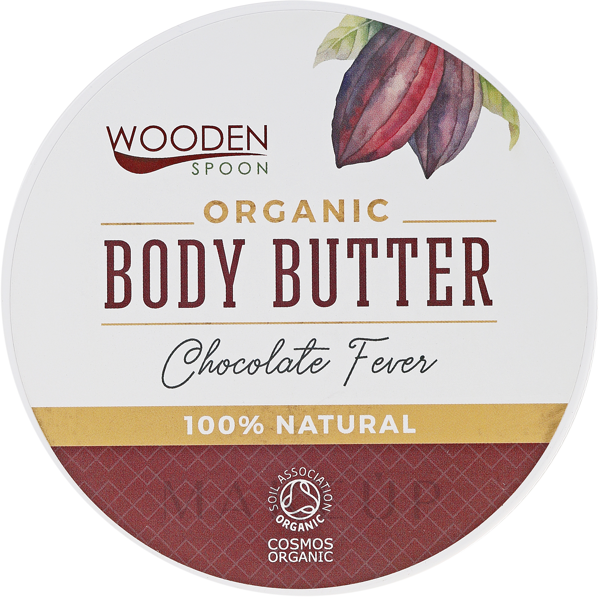 Weichmachende Körperbutter mit Schokolade - Wooden Spoon Chocolate Fever Body Butter — Bild 100 ml