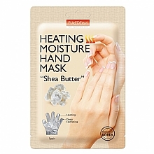 Wärmende feuchtigkeitsspendende Handmaske in Handschuh-Form mit Sheabutter - Purderm Heating Moisture Hand Mask “Shea Butter" — Bild N1