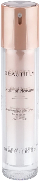 Revitalisierende Gesichtscreme für die Nacht - Beautifly Night Of Pleasure Face Cream — Bild N1