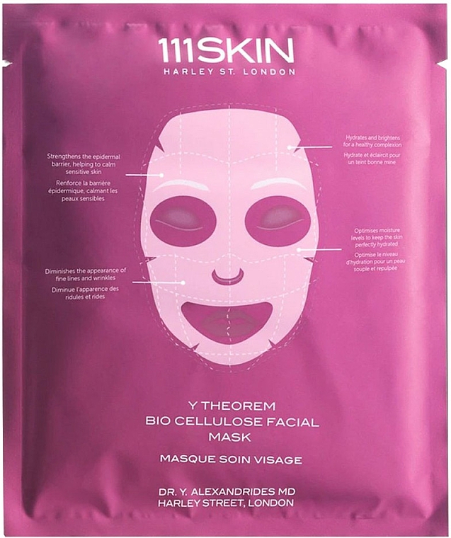 Biozellulose-Gesichtsmaske - 111SKIN Y Theorem Bio Cellulose Facial Mask — Bild N1
