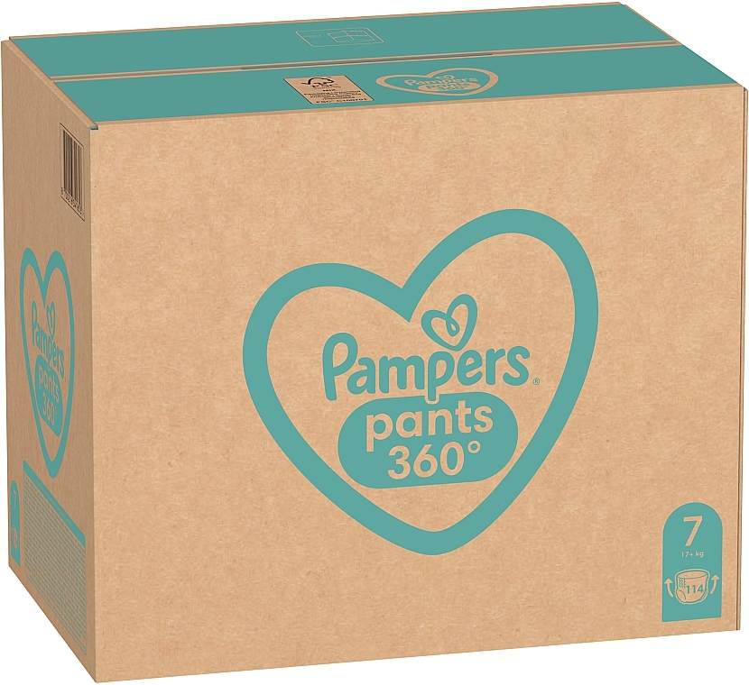 Windeln Premium Care Pants Größe 7 17+ kg 114 St. - Pampers — Bild N3