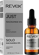 Feuchtigkeitsspendendes Gesichtsserum mit Niacinamid - Revox Just Niacinamide 10%, Daily Moisturiser Serum — Bild N2