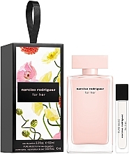 Narciso Rodriguez For Her - Duftset (Eau de Parfum 100 ml + Eau de Parfum 10 ml) — Bild N1