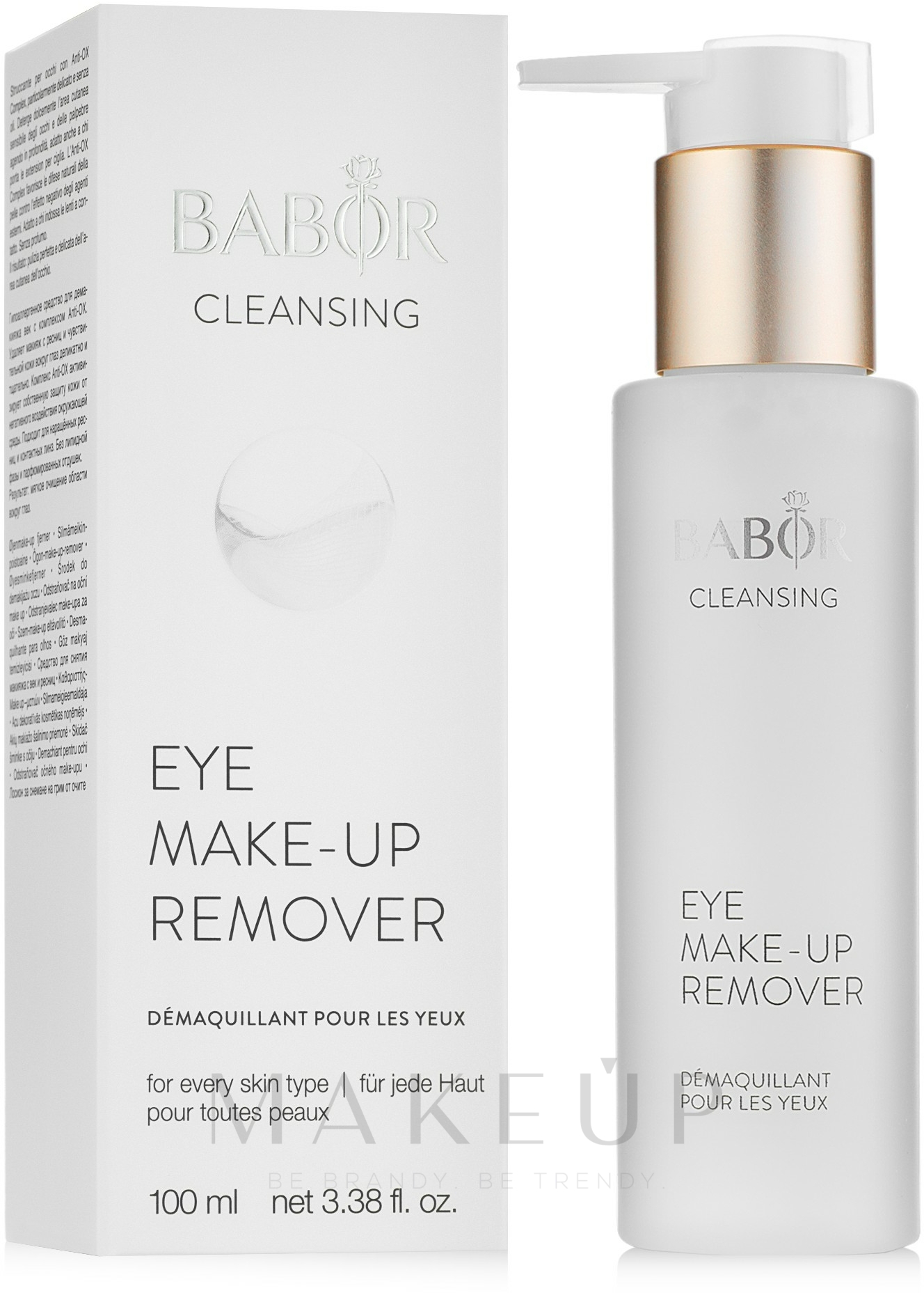 Babor Cleansing Eye Make up Remover - Augen Make-up Entferner  — Bild 100 ml