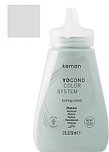 Getönter Conditioner Platinblond - Kemon Yo Cond Color System — Bild N4