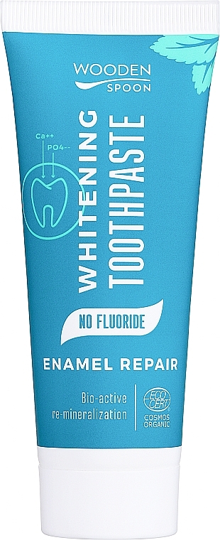 Aufhellende Zahnpasta - Wooden Spoon Whitening Toothpaste Enamel Repair — Bild N1