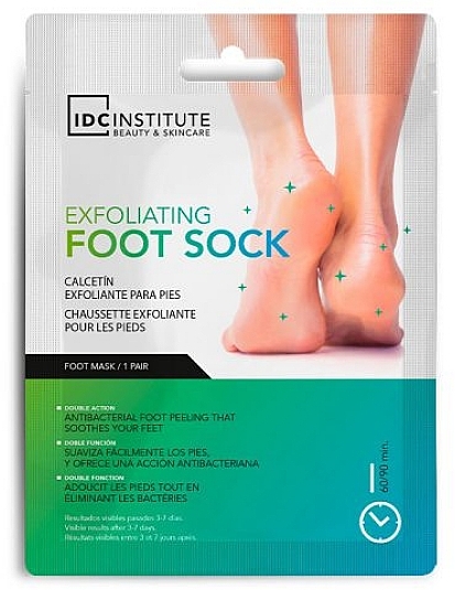 Peeling-Maskensocken für die Füße - IDC institute Exfoliating Foot Sock — Bild N1