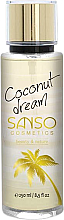 Düfte, Parfümerie und Kosmetik Parfümierter Körpernebel Coconut Dream - Sanso Cosmetics Coconut Dream Body Spray