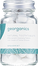 Zahnreinigungstabletten-Minze - Georganics Natural Toothtablets Spearmint — Bild N2