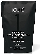 Düfte, Parfümerie und Kosmetik Haarcreme Keratinglättung - Keune Keratin Straightening Cream Normal