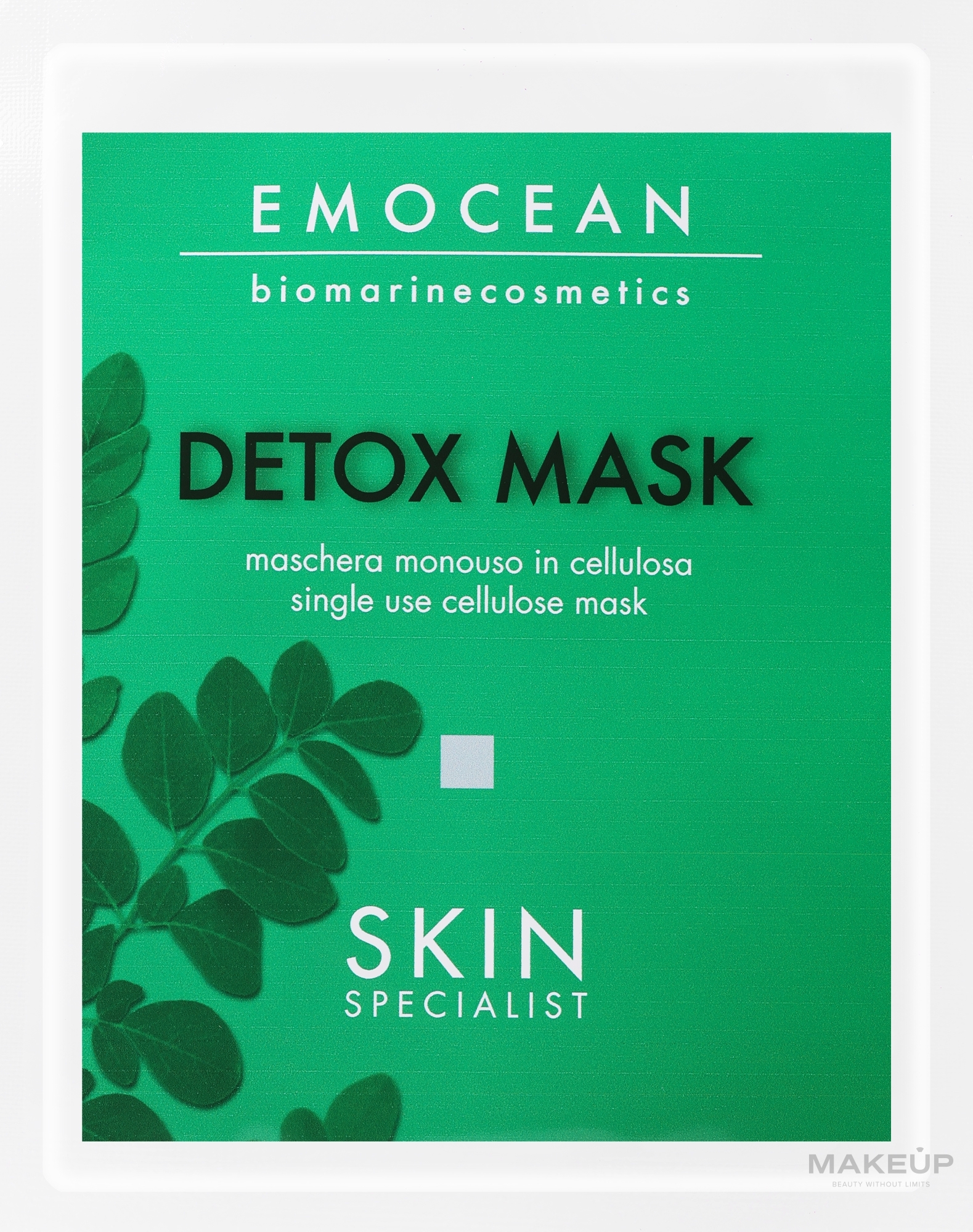 Aufhellende und reinigende Gesichtsmaske mit antioxidativer Wirkung - Emocean Skin Specialist Detox Mask  — Bild 20 ml