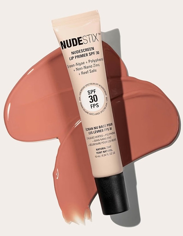 Primer für die Lippen - Nudestix NudeScreen Lip Primer SPF 30 — Bild N3