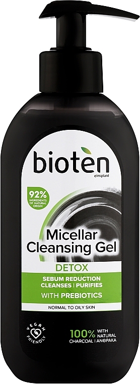 Mizellares Reinigungsgel für normale bis fettige Haut - Bioten Detox Micellar Cleansing Gel — Bild N1