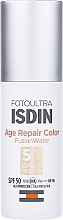 Düfte, Parfümerie und Kosmetik Sonnenschutz-Foundation für das Gesicht gegen Lichtalterung mit dreifacher Wirkung - Isdin FotoUltra Age Repair Color SPF50
