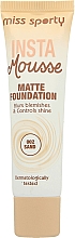 Düfte, Parfümerie und Kosmetik Mattierende Foundation - Miss Sporty Insta Mousse Matte Foundation