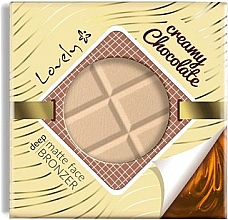 Cremiger mattierender Bronzer - Lovely Creamy Chocolate Deep Matte Bronze — Bild N1