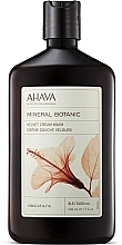 Düfte, Parfümerie und Kosmetik Duschcreme mit Hibiskus und Feigen für sehr trockene Haut - Ahava Mineral Botanic Velvet Cream Wash Hibiscus & Fig