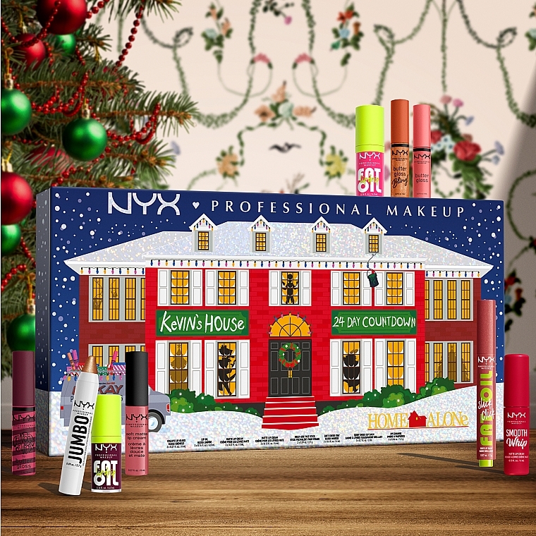 Adventskalender, 24 Produkte - NYX Professional Makeup Home Alone Makeup Gift Box — Bild N5