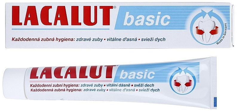 Zahnpasta "Basic" - Lacalut  — Foto N1