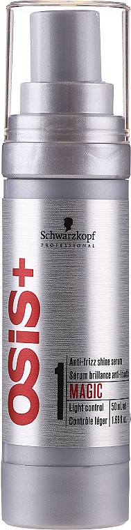 Anti-Frizz-Serum mit leichtem Halt - Schwarzkopf Professional Osis+ Magic Anti-Frizz Shine Serum — Foto N1