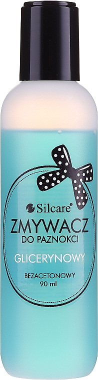 Nagellackentferner mit Glycerin acetonfrei - Silcare Acetone-Free Nail Polish Remover