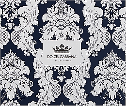 Düfte, Parfümerie und Kosmetik Dolce&Gabbana K - Duftset (Eau de Parfum 100ml + Duschgel 50ml + After Shave Balsam 50ml)