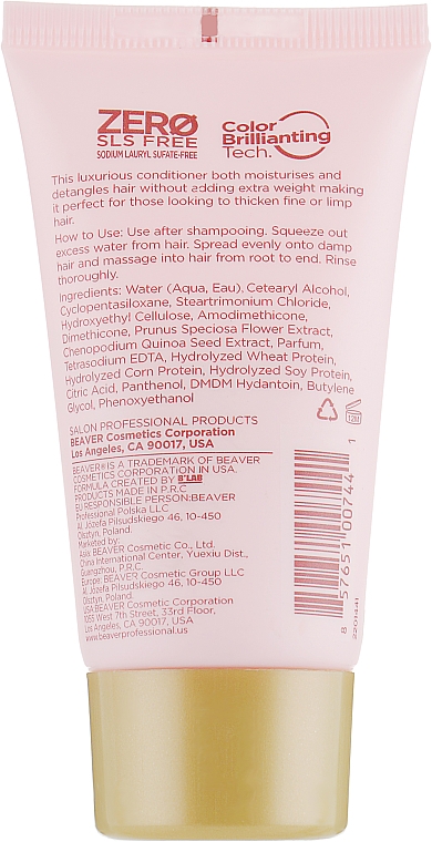 Conditioner für den täglichen Gebrauch mit Sakura-Blütenextrakt - Beaver Professional Cherry Blossom Conditioner — Bild N4