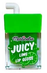 Lipgloss mit Limette Juicy - Martinelia Lip Gloss — Bild 8 ml