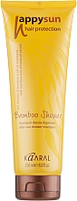 Düfte, Parfümerie und Kosmetik Feuchtigkeitsspendendes After Sun Shampoo für Körper und Haar mit Bambusextrakt und Mandelöl - Kaaral Happy Sun Bamboo Shower
