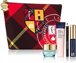 GESCHENK! Kosmetiktasche mit Miniaturen - Estee Lauder (cr/5ml + prime/7ml + mascara/2.8ml + eye/pencil + bag) — Bild N1