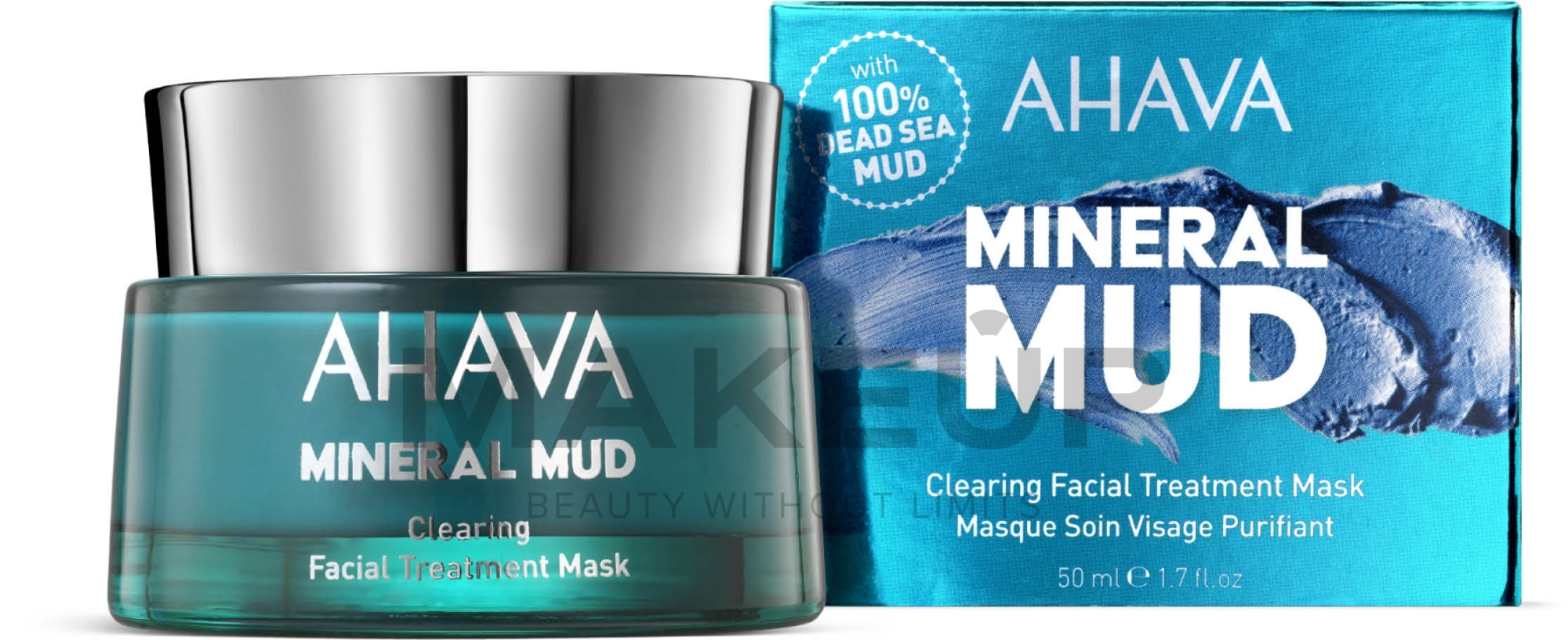 Tiefenreinigende entgiftende Gesichtsmaske mit Schlamm aus dem Toten Meer - Ahava Mineral Mud Clearing Facial Treatment Mask — Bild 50 ml