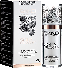 Verjüngende Augenkonturcreme mit Peptiden - Bandi Professional Gold Philosophy Rejuvenating Peptide Eye Cream — Bild N1