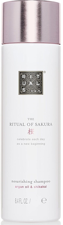 Pflegendes Shampoo mit Arganöl und Shikakai - Rituals The Ritual of Sakura Nourishing Shampoo — Bild N2