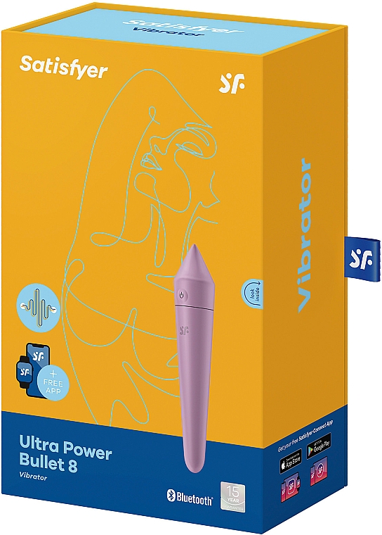 Mini-Vibrator lila - Satisfyer Ultra Power Bullet 8 Lilac Vibrator — Bild N2