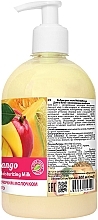 Flüssige Cremeseife mit Melone und Mango - Bioton Cosmetics Active Fruits Melon & Mango Soap — Bild N2