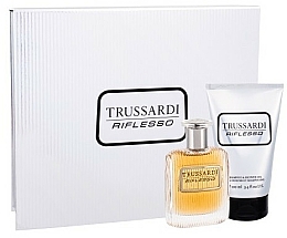 Düfte, Parfümerie und Kosmetik Trussardi Riflesso - Duftset (Eau de Toilette 50ml + Duschgel 100ml)