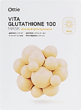 Tuchmaske für das Gesicht - Ottie Vita Glutathione 100 Mask — Bild N1