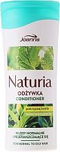 Haarspülung "Brennnessel und grüner Tee" für normales bis fettiges Haar - Joanna Naturia Conditioner With Nettle And Green Tea — Bild N3