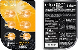 Haarvitaminen für mehr Glanz und Glätte - Ellips Hair Vitamin Smooth & Silky With Pro-Keratin Complex — Bild N1