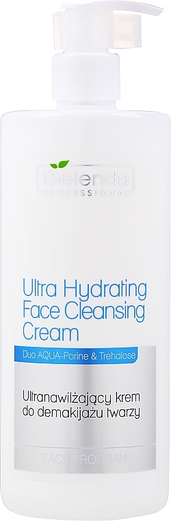 Extra feuchtigkeitsspendende Gesichtsreinigungscreme - Bielenda Professional Program Face Ultra Hydrating Face Cleansing Cream — Bild N1