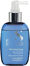 Düfte, Parfümerie und Kosmetik Volumenspray für dünnes Haar - Alfaparf Semi Di Lino Volumizing Spray