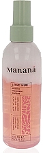 Düfte, Parfümerie und Kosmetik Zweiphasenspray für gefärbtes Haar - Manana Love Hue Bifasico